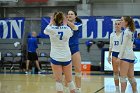 VB vs MHC  Wheaton Women's Volleyball vs Mount Holyoke College. - Photo by Keith Nordstrom : Wheaton, Volleyball, VB